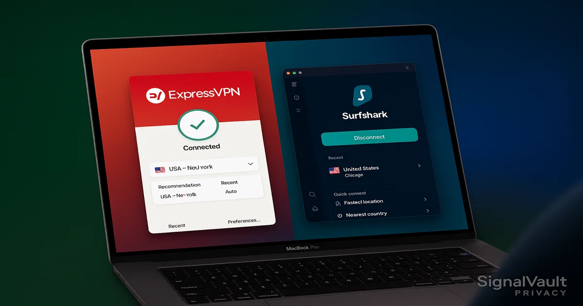 ExpressVPN vs Surfshark 2025: Which VPN is Better? (90-Day Test Results)